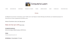 Desktop Screenshot of computeria-luzern.ch