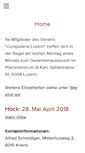 Mobile Screenshot of computeria-luzern.ch